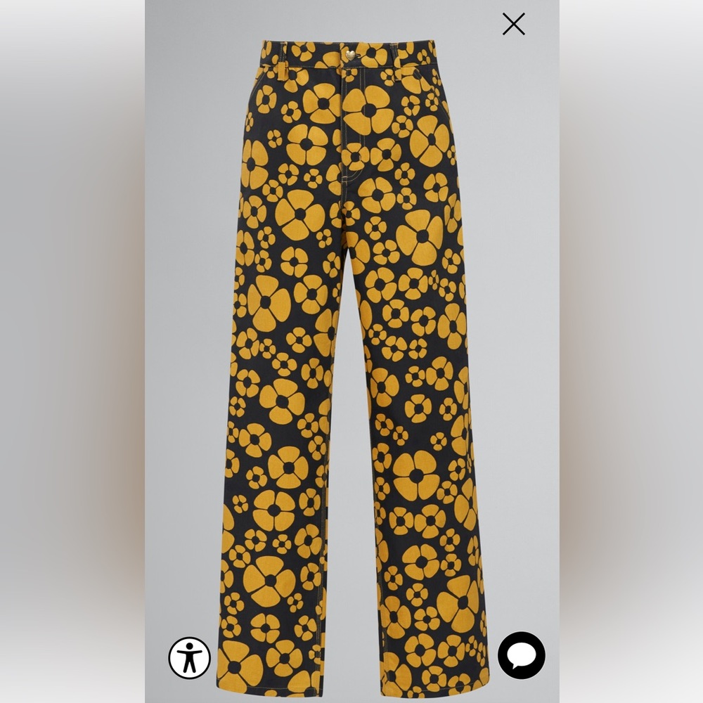 Marni X Carhartt Pants